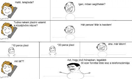 Troll face-Telefonjósda